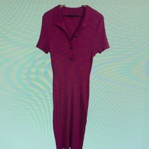 Lane Bryant Deep Purple Maxi Dress